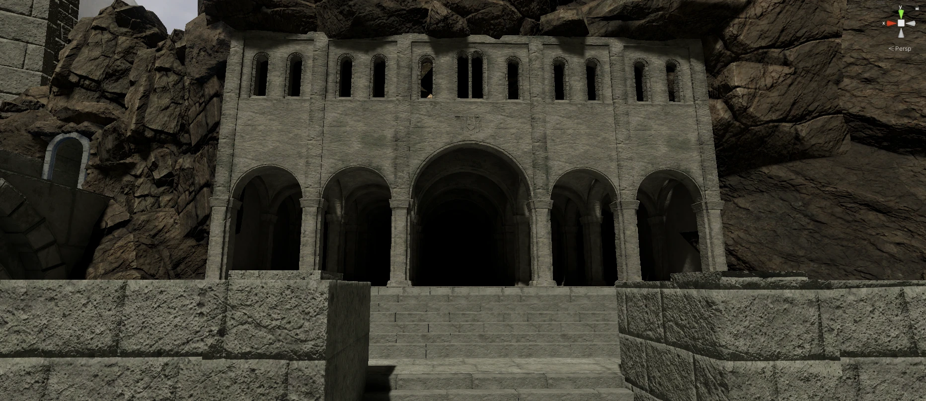 Helm's Deep lighting
